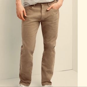 Perfectly Worn-in Gap Color Jeans in Slim Fit
